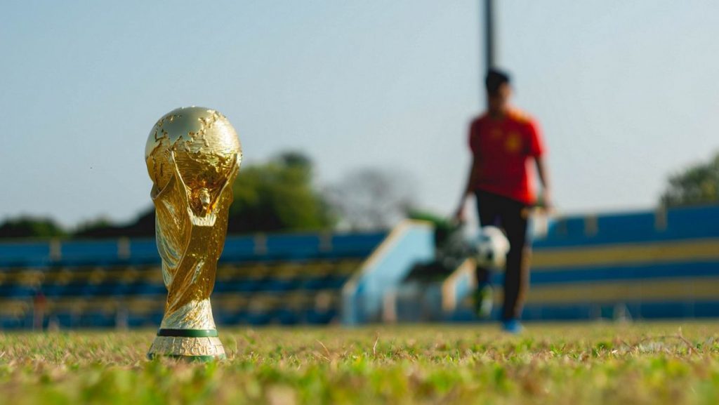 Oferta promocyjna na trofea sportowe, puchar świata