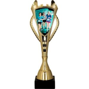 Puchar plastikowy złoty – biegi 7243/RUN1
