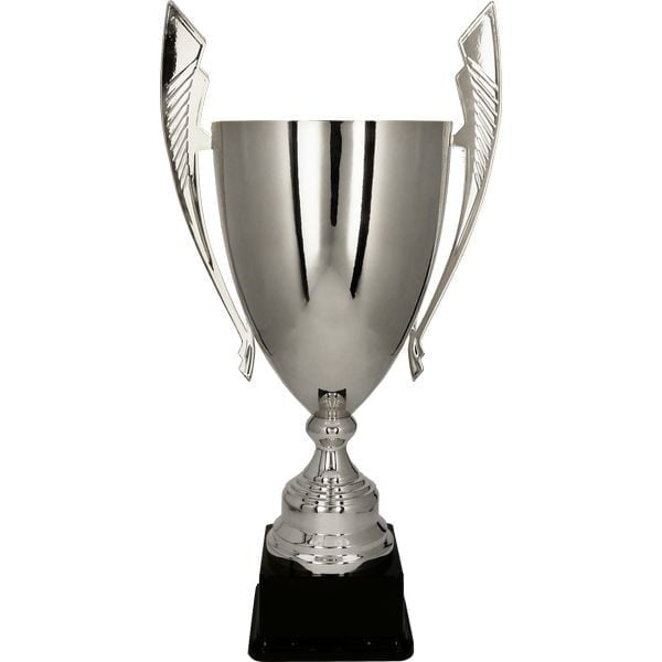 Puchar metalowy z plastikową podstawą trofeum