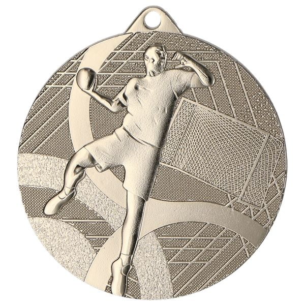 medal pilka reczna srebrny