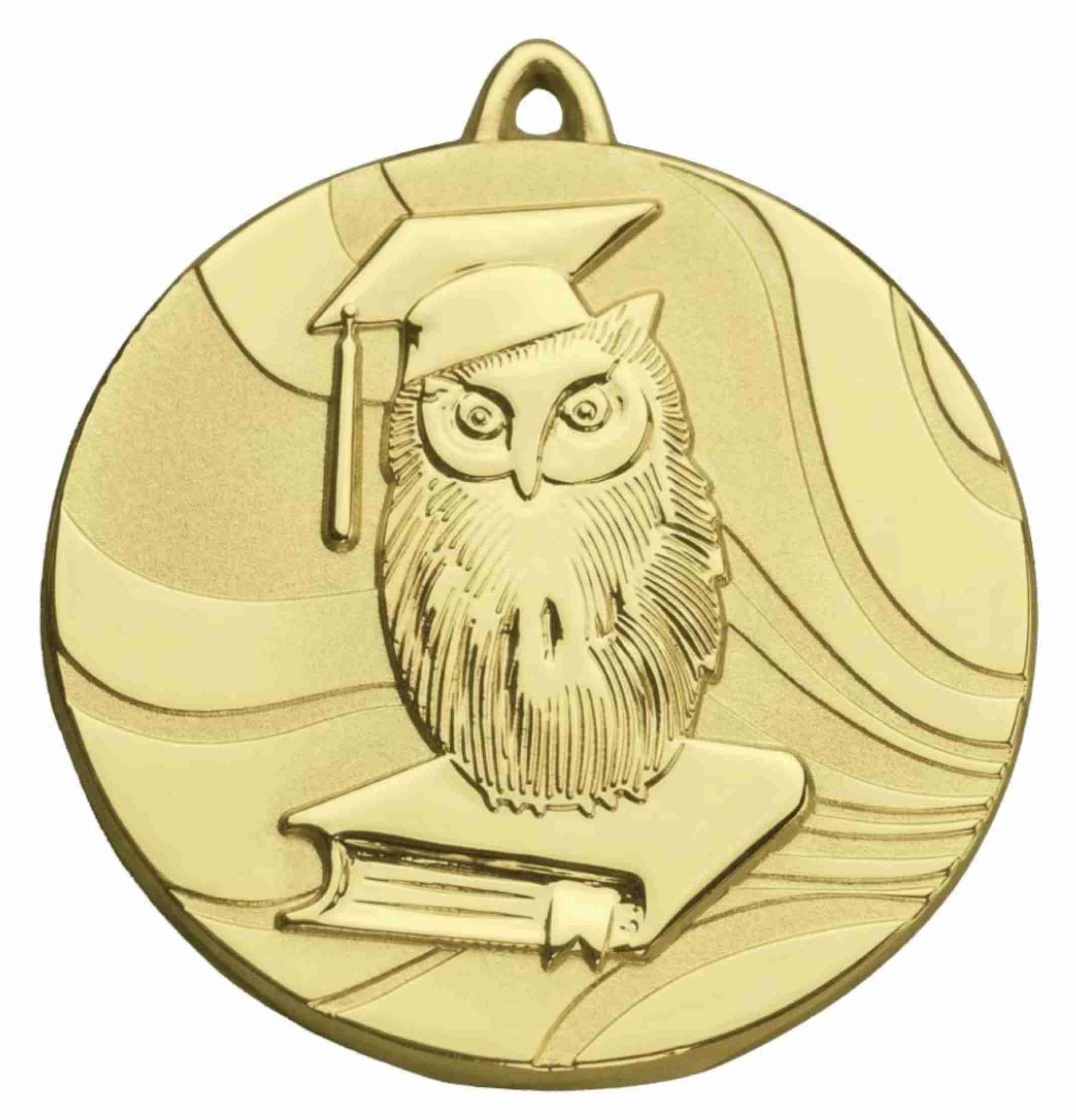 Medal Sowa 50mm Szkolnictwo MMC5550