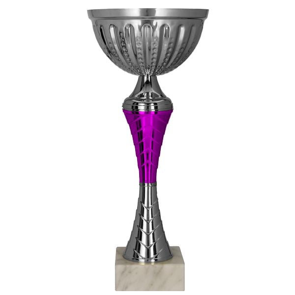 Puchar plastikowy trofeum ogólne różowy
