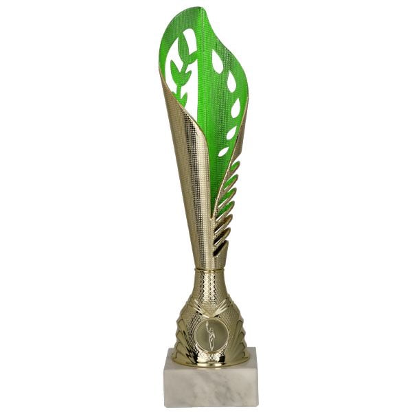 Puchar plastikowy trofeum ogolne zielony