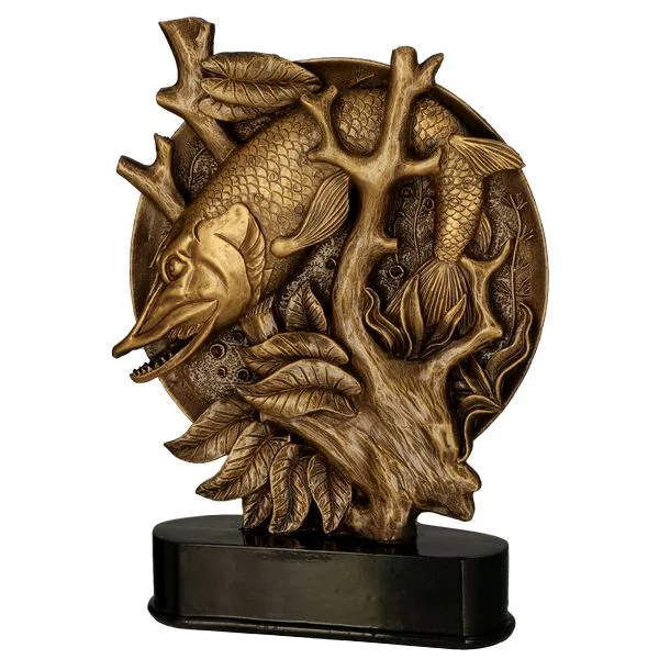 statuetka ryba w gałęziach nowa seria elegancki design
