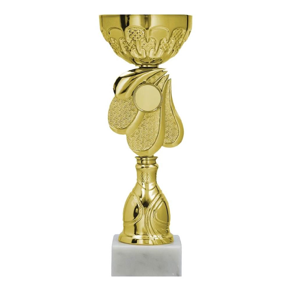 Puchar metalowy złoty (emblemat 25mm) 9313