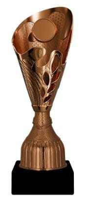 puchar-plastikowy-brazowy-emblemat-25mm-