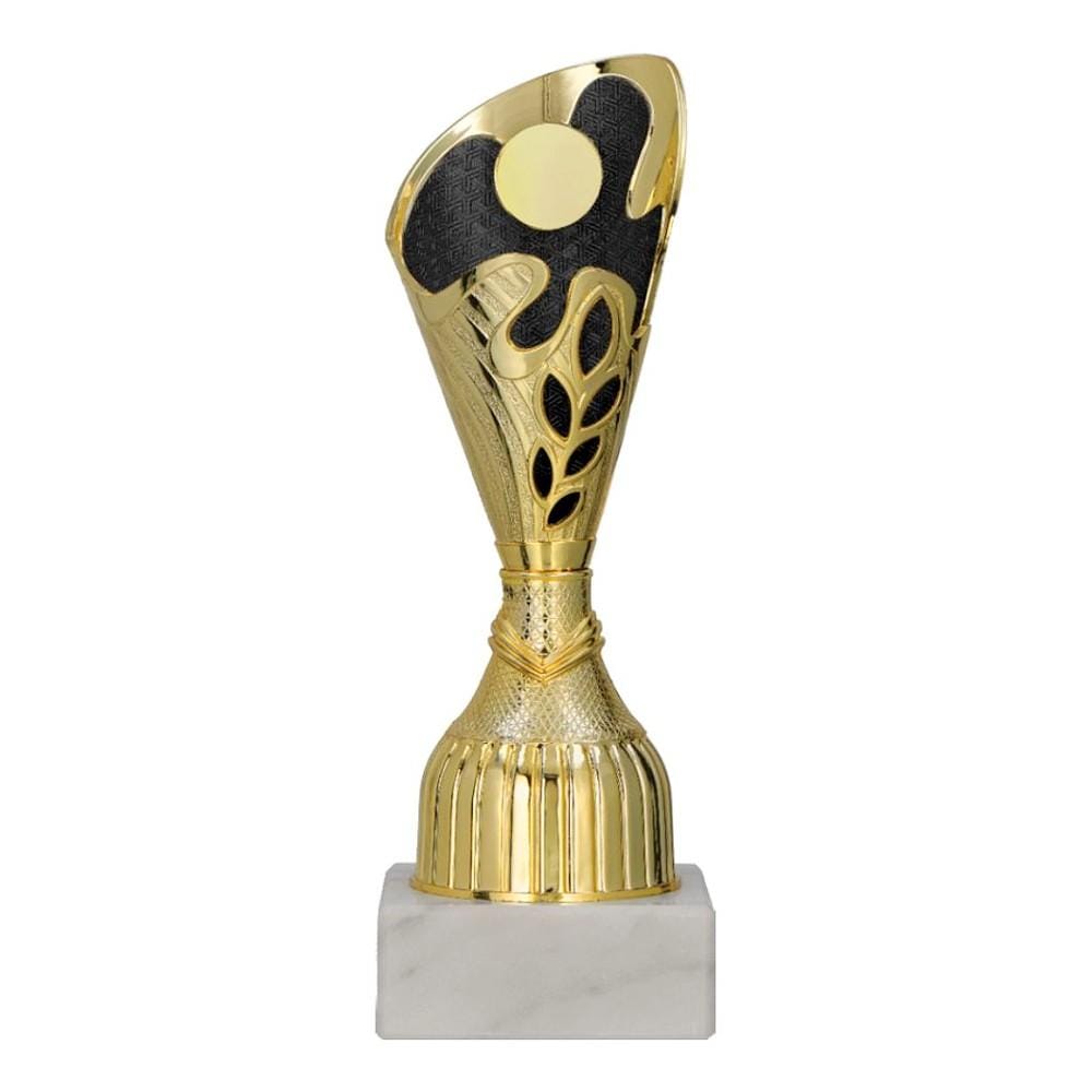 puchar-plastikowy-zloto-czarny-emblemat-25mm-