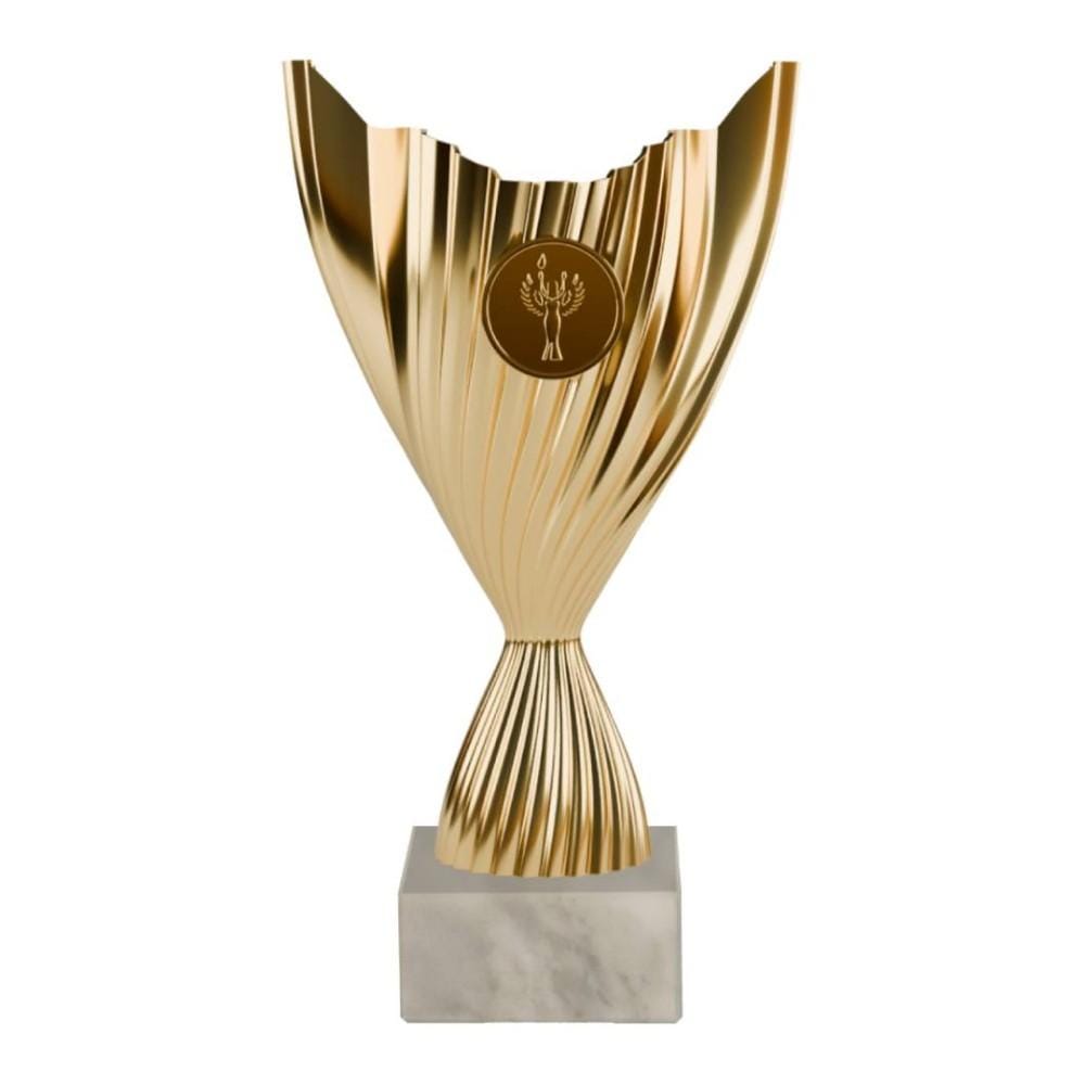 Puchar plastikowy złoty 8385