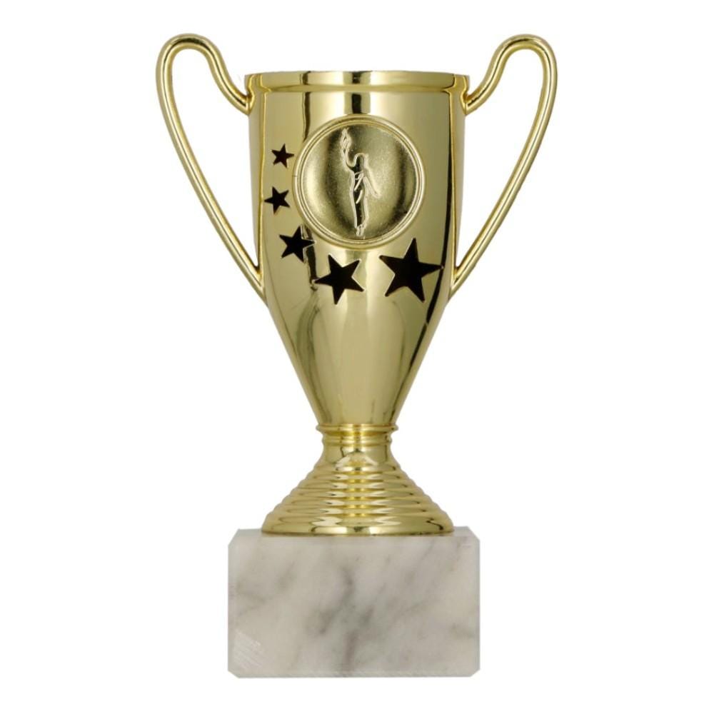 Puchar plastikowy złoty 9039